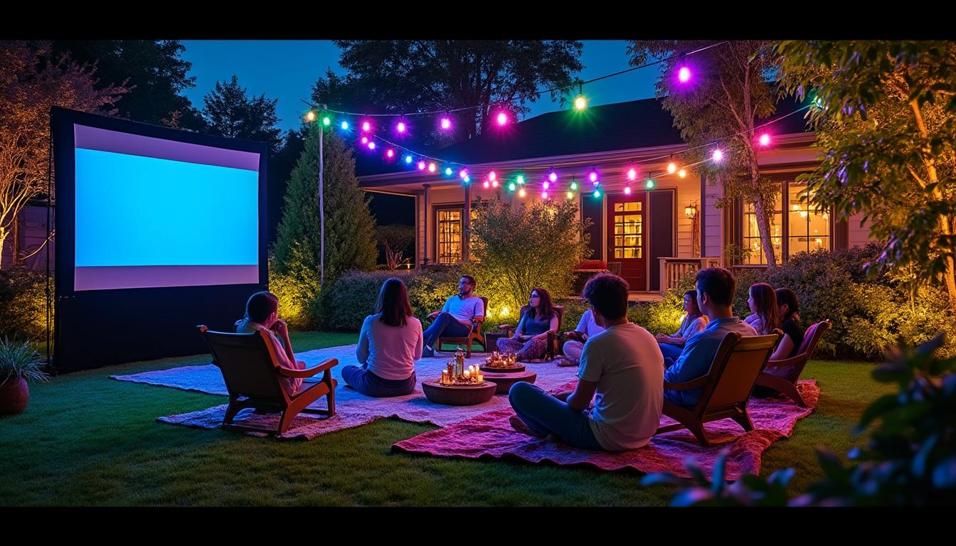 découvrez comment la domotique transforme vos soirées cinéma en plein air en expériences inoubliables : gestion intelligente de l’éclairage, du son et du confort pour des projections magiques à la maison.