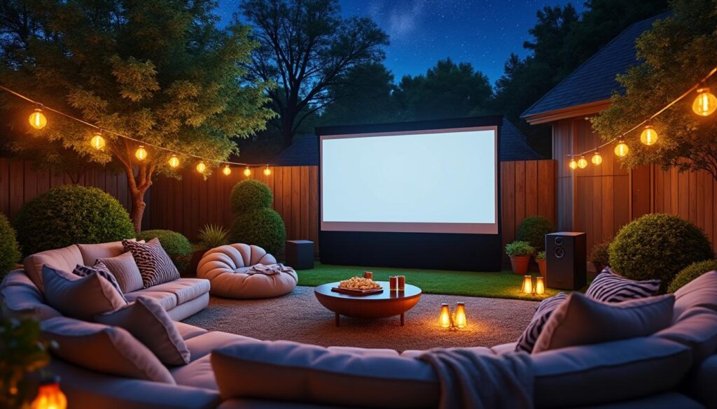 découvrez comment la domotique transforme vos soirées cinéma en plein air grâce à une gestion intelligente de l’éclairage, du son et des équipements pour une expérience immersive et confortable.