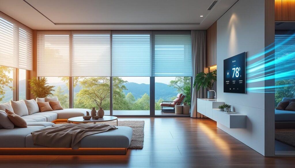 découvrez comment une maison intelligente adapte automatiquement la température dans chaque pièce pour un confort optimal, des économies d'énergie et une gestion personnalisée de la chaleur.