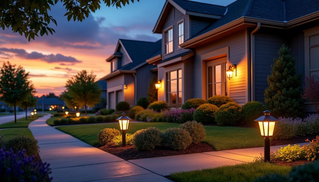 découvrez comment un éclairage extérieur automatique s’adapte parfaitement aux jours qui raccourcissent, pour profiter d’un extérieur sécurisé et bien éclairé en toute saison.