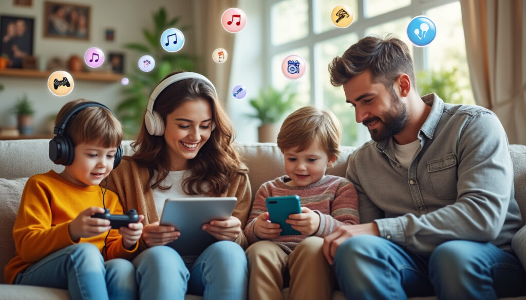 créez facilement des profils utilisateurs personnalisés pour chaque membre de la famille et profitez d'une expérience adaptée à tous sur votre plateforme favorite.