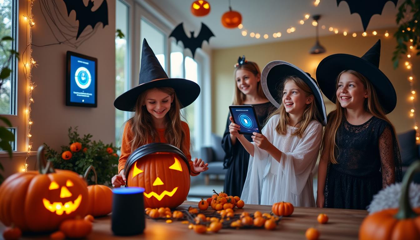 découvrez des idées de scénarios ludiques et originaux pour un halloween connecté : animations numériques, jeux interactifs et activités immersives pour toute la famille.